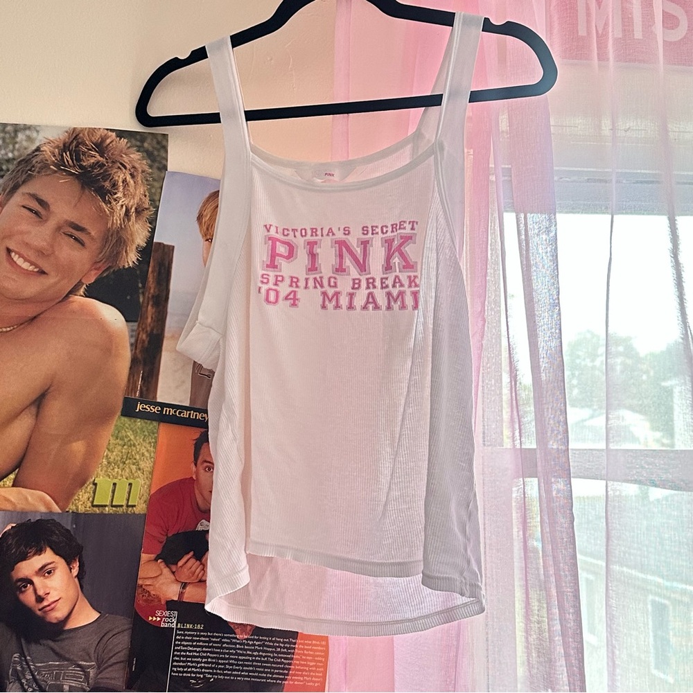 Vintage Victoria's Secret White Tank Top